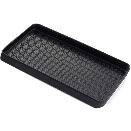 Modern Decorative Guest Hand Towel Tray Holder Organizer for Disposable Paper black m