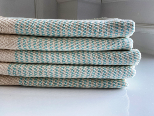 Organic Cotton Turquoise Towel, Quick Dry Bath Bridesmaid Gift, Beach Peshtemal Bachelorette Natural Towel