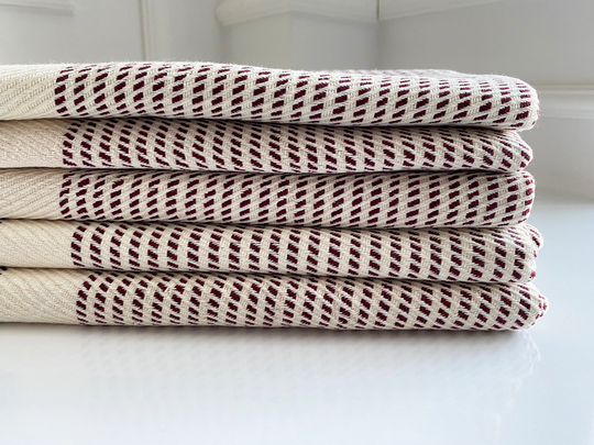 Organic Cotton Burgundy Towel, Quick Dry Bath Bridesmaid Gift, Beach Peshtemal Bachelorette Natural Towel