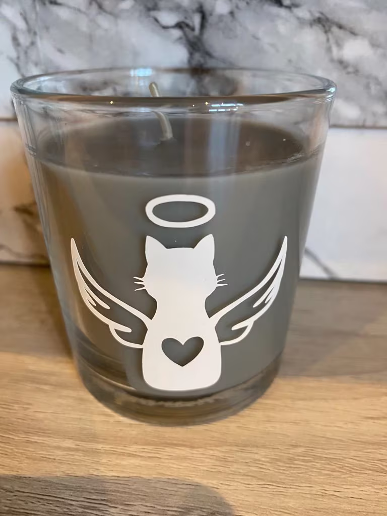 Sea Salt & Sandal Wood Pet Loss/Memorial Candle
