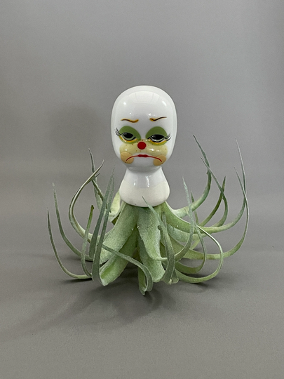 Oswald Clown Head Planter