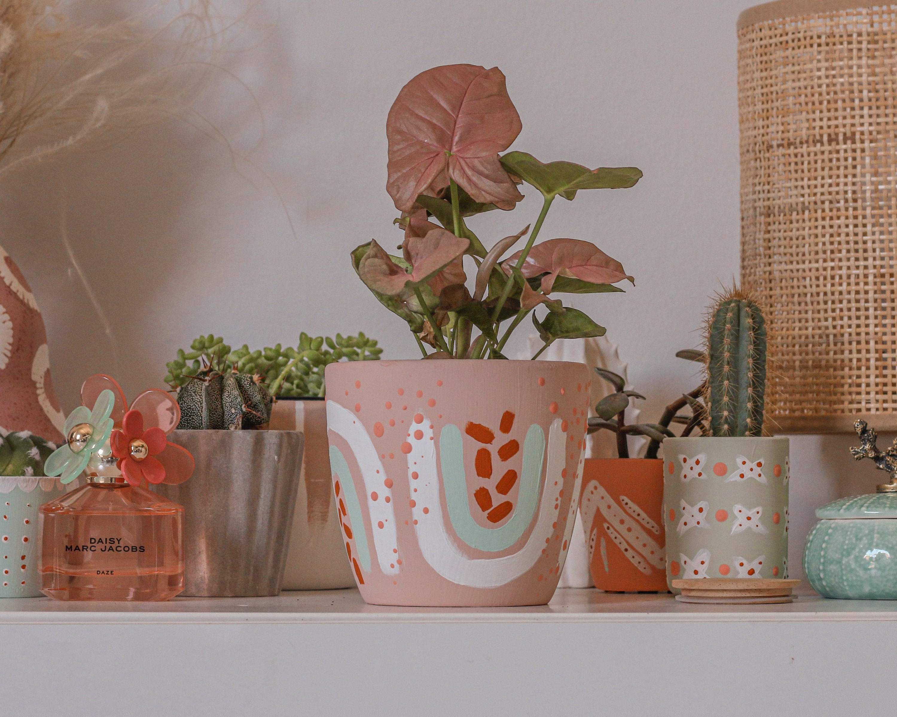 Pastel Rainbow Plant Pot