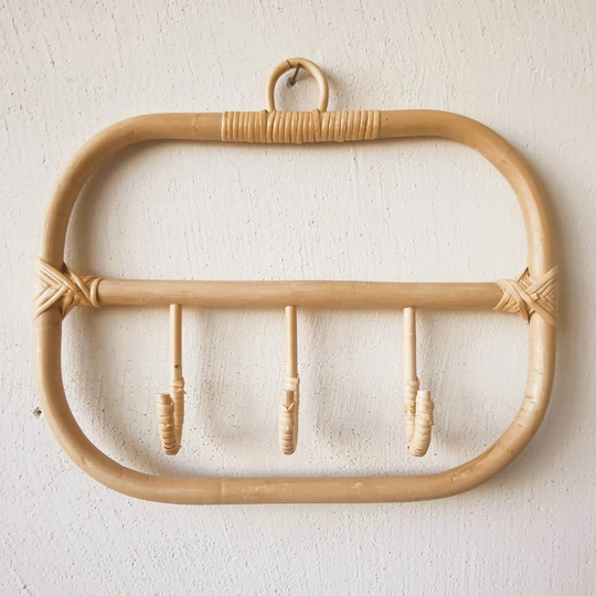 Rattan Wall Hooks | Clothes Hat Hanging Hook Hangers For Home Decor Organizer