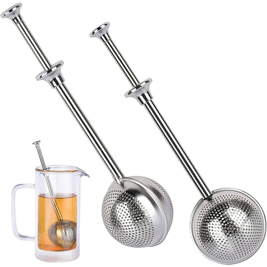 Telescopic Stainless Tea Infuser Spherical Tea Filter Stainless Steel Spherical Tea Infuser Mesh Tea Infuser Tea Strainer Tea Infuser Sieve for Tea &
