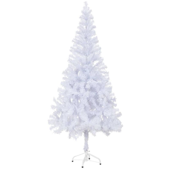 6ft White Pine Artificial Christmas Tree with Stand by The Seasonal Aisle White