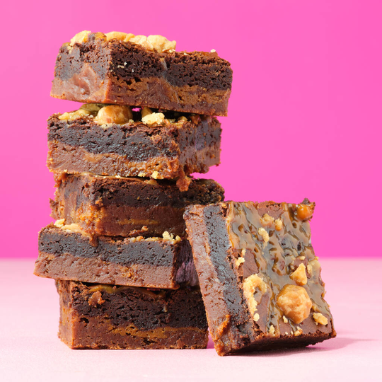 Salted Caramel Brownie Box