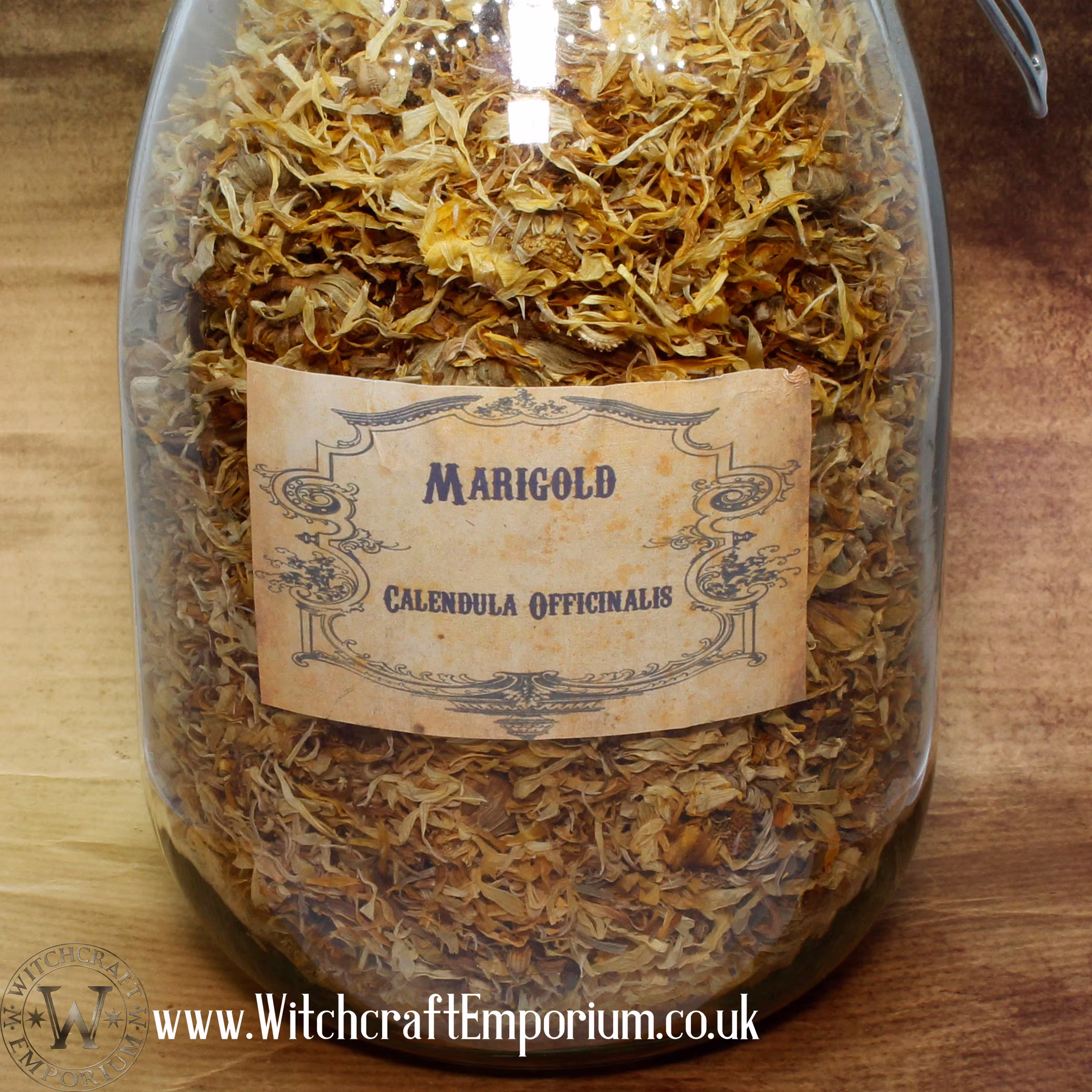 Marigold - Herb Organic Natural Vegan Pagan Wicca Wiccan Spell Potion Ritual Magic Magick Energy Tea
