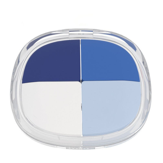 Travel Pill Case Cute & Waterproof Daily Pill Organizer(4 Compartment) indigo - Muff