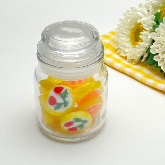 130Ml Round Glass Jar With Stopper & Airtight Seal - Purley Range