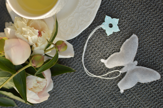 Butterfly Shaped Tea Bags 5 Pieces Spring Baby Shower Gift Wedding Favor Lovers Gifts