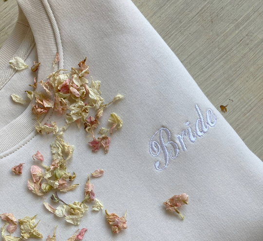 Organic Bridal Sweatshirt