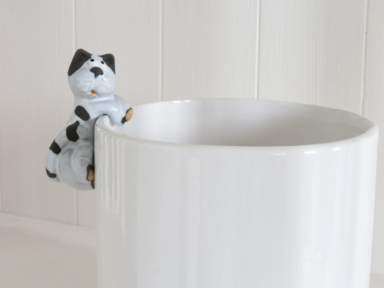 Carl The Cat Plant Pot Hanger | Hugger 8.5cm