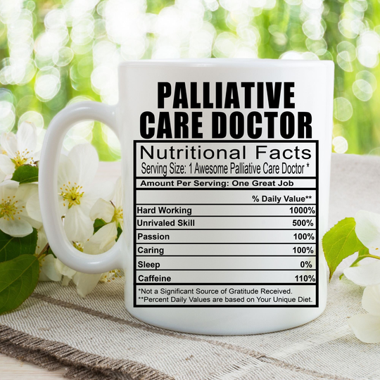 Palliative Care Doctor Coffee Tea Mug L Gift For Men & Women A Personalized Custom Name