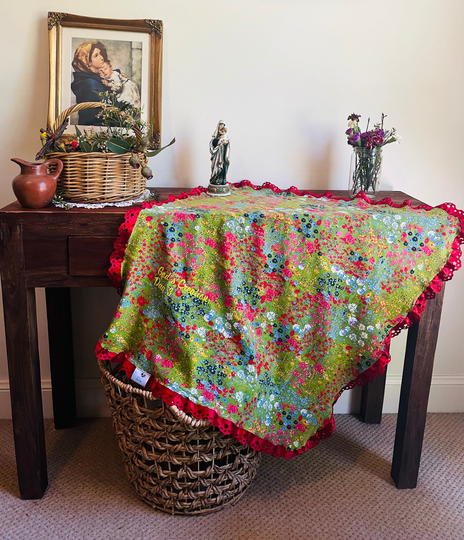 Baby Wrap; Embroidered God's Creation Day 3; Catholic Baby