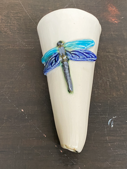 Dragonfly Cone Wall Pocket