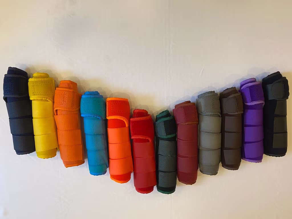 Luxury Medicine Brushing Support Boots Horse Equestrian New 12 Colours Brand