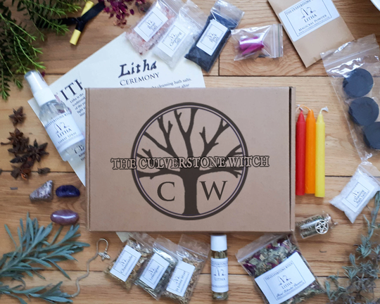 Sabbat Kit - Litha Witchcraft , Spell Kit, Starter Beginners Solitary, Hedge, Wicca, Casting, Baby Witch, Apothecary Set