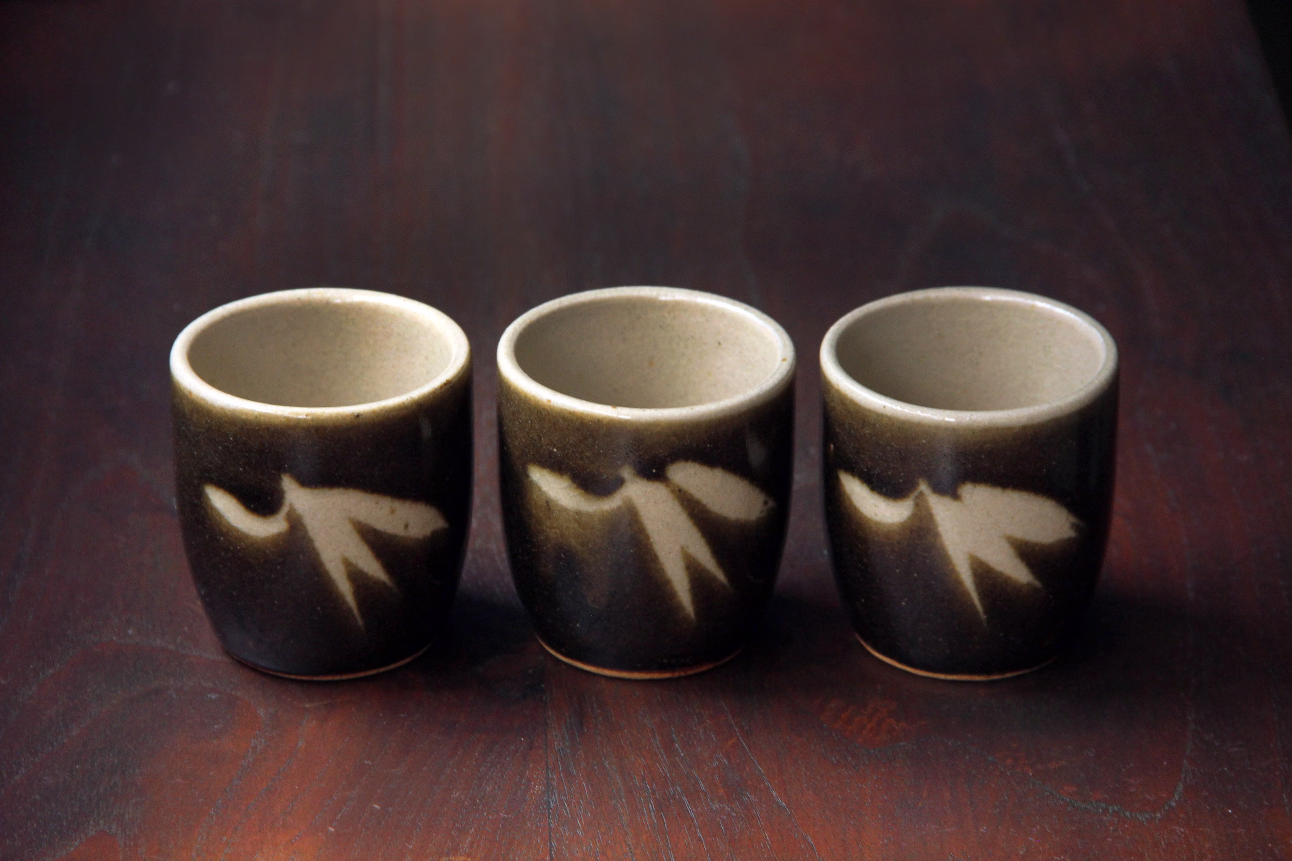 H7cm/Vintage Tea Cup | Mashiko Ware Yunomi Japanese Ceramic