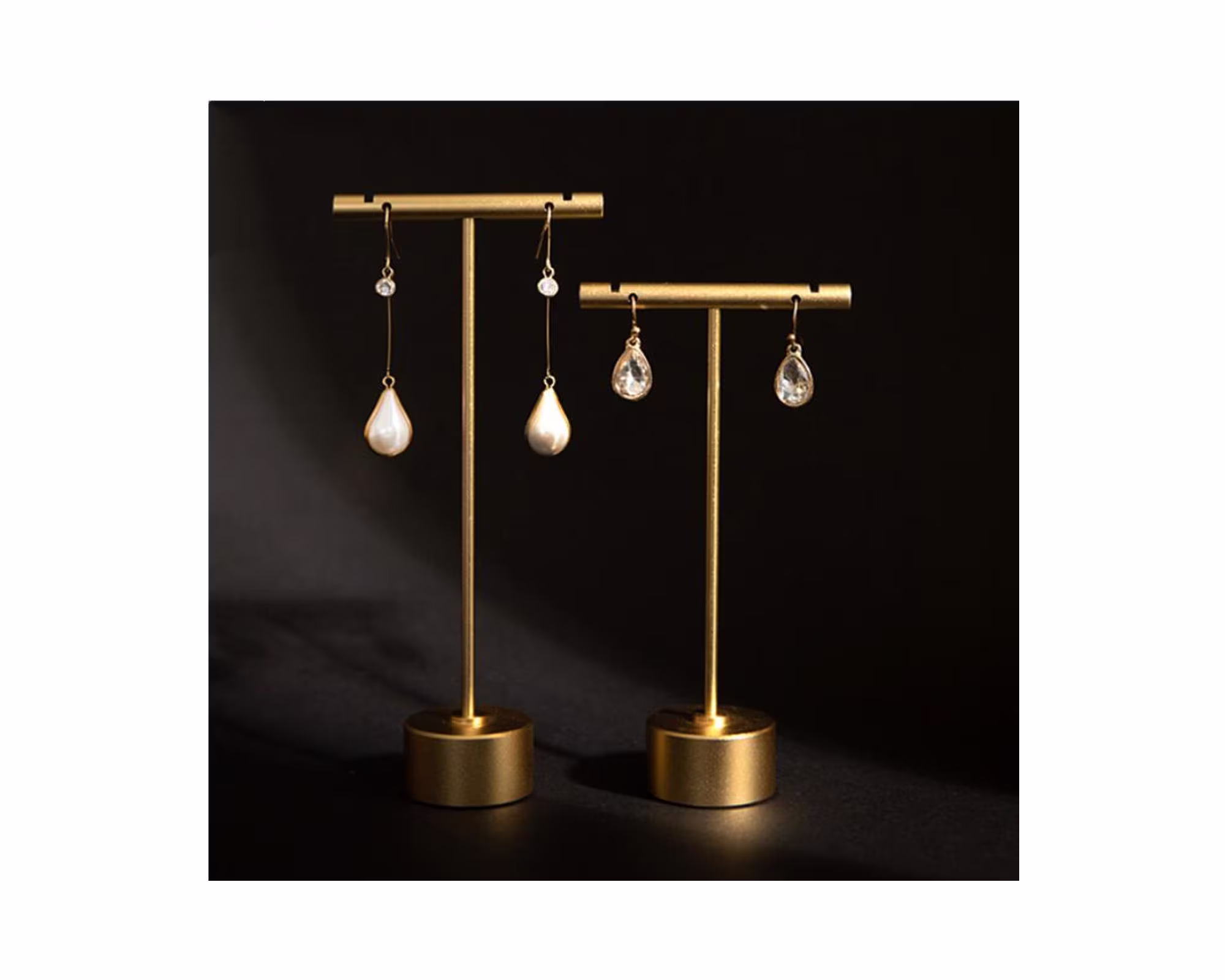 Set Of 5 T-Bar Earring Hanger, Display Holders, Jewelry Online Stores Photography Display, Organizer, Pieces #288