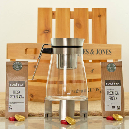 Sencha Green Tea Teamaker Gift Set