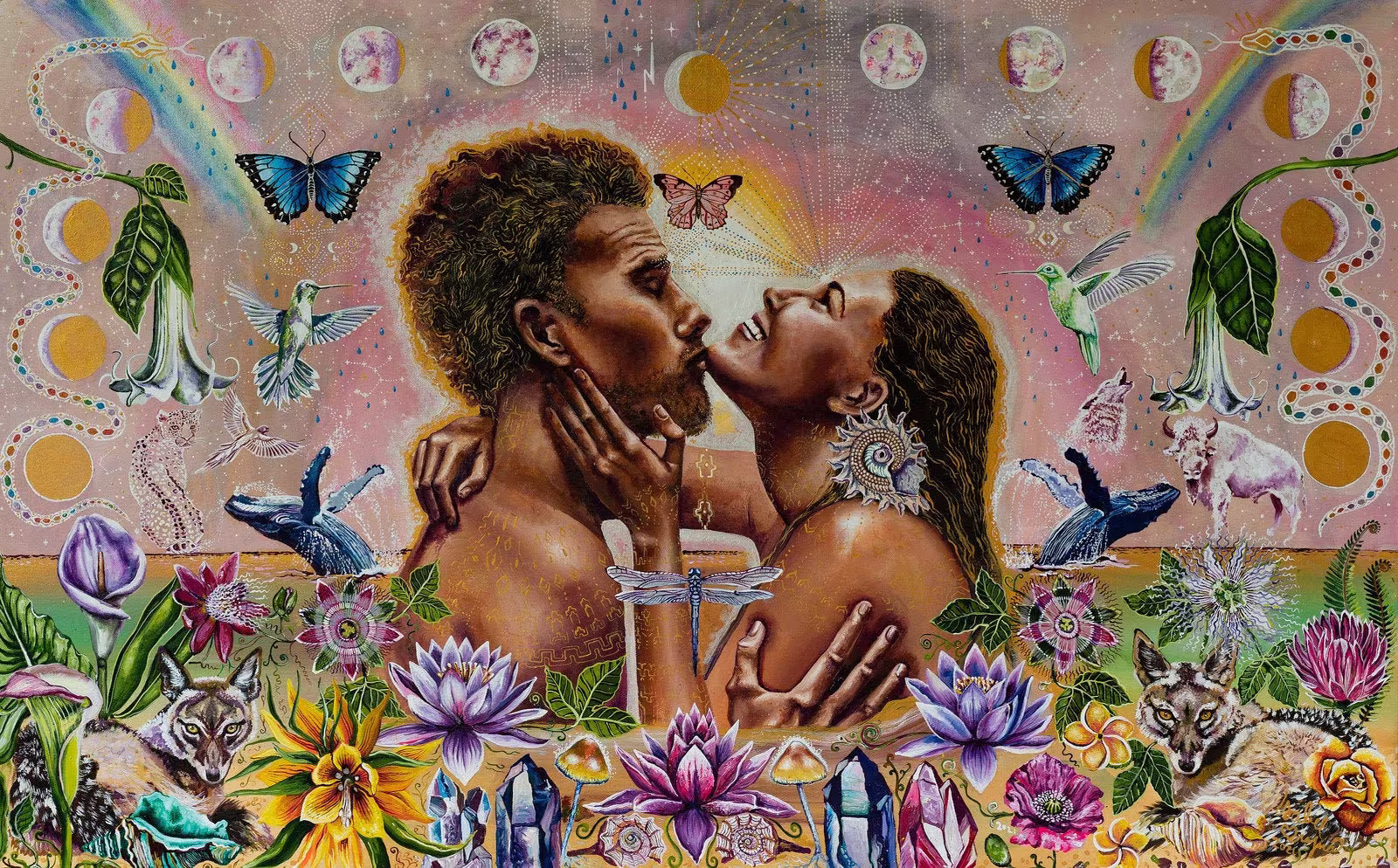 Rose Crystals Divine Love