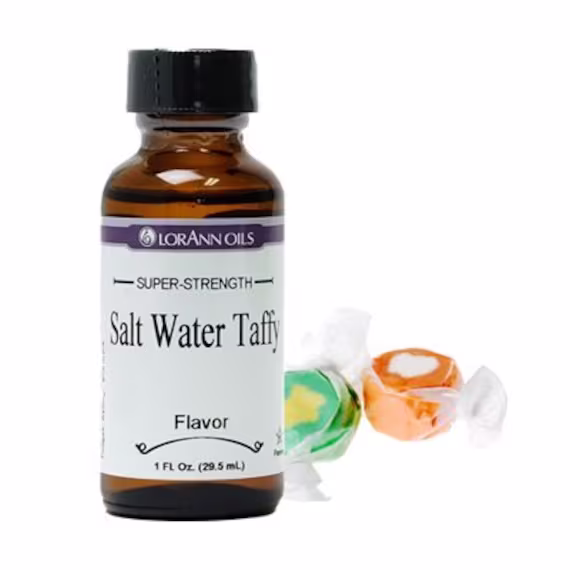 Lorann Salt Water Taffy Flavor Oil 1 Oz