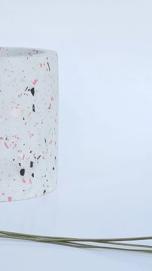 Concrete Planter, Mother's Day Gift, Colorful Terrazzo Pot, Succulent Indoor Home Decor, Flower Pot