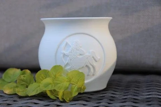 Astrology Succulent Planter, Sagittarius Zodiac Sign Vase