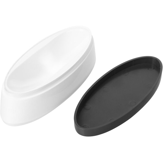 French Nail Dip Container Dipping Powder Tray French Nail Smile Line Molding Mould Finger Guide Nail Tool