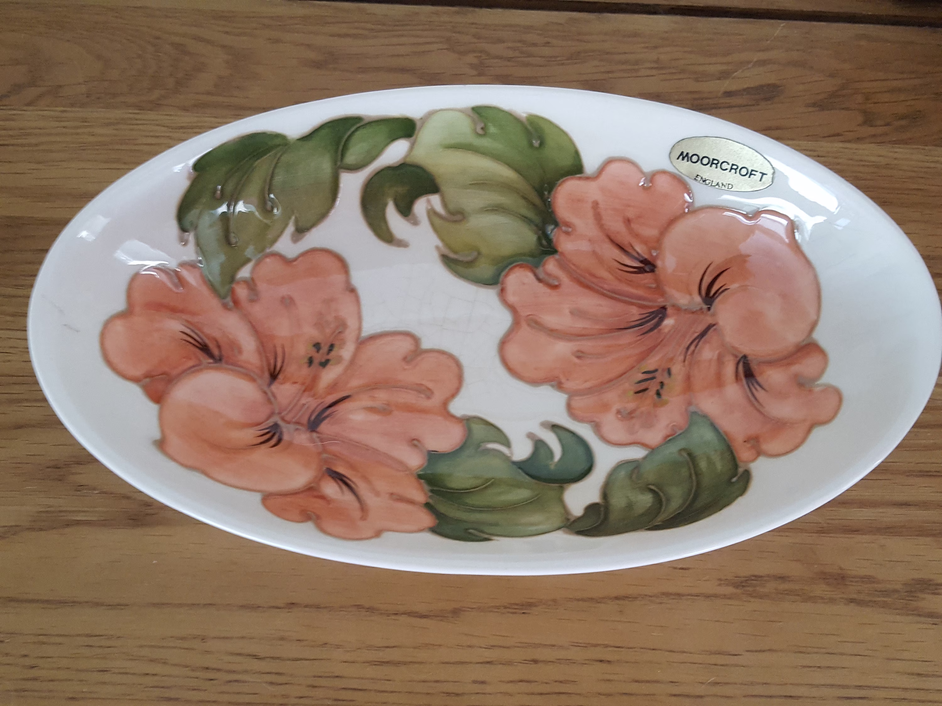 Moorcroft Hibuscus Large Bowl