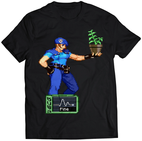 Jill Valentine Fine T-Shirt