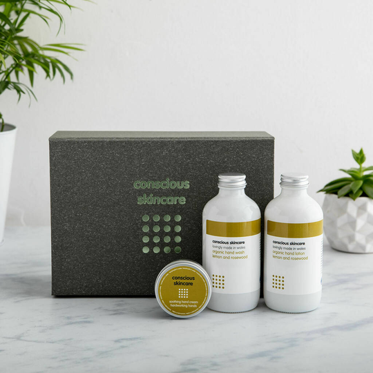 Hardworking Hands Organic Gift Box, Pink/Purple