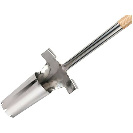 Kent & Stowe K/S70100145 Stainless Steel Long Handled Bulb Planter fsc