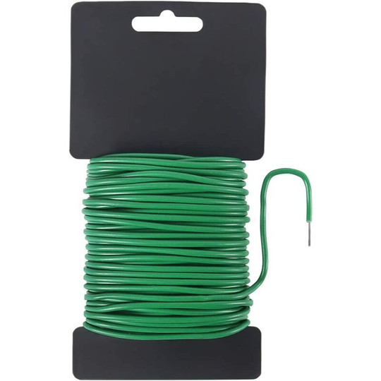 Betterlifegb - Heavy Duty Garden Plant Twist Tie, Reusable Soft Wire Tie for Gardening, Home, Office (2.8mm*10 m , Green)