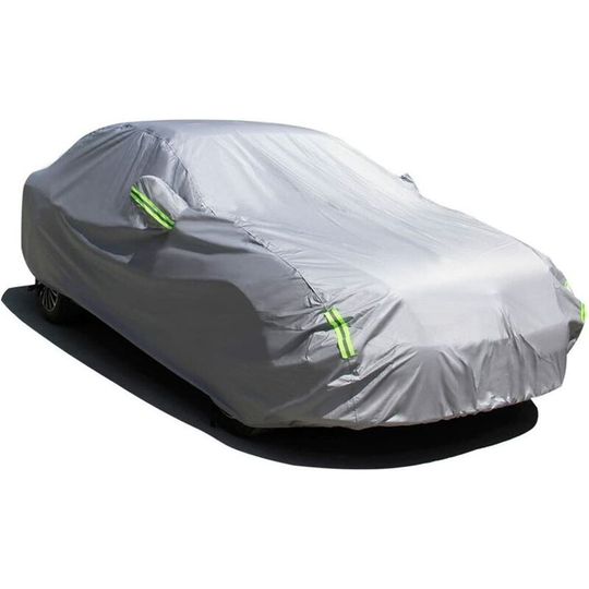 Bearsu - Car Cover Waterproof Snowproof and uv Proof Outdoor or Indoor Vehicle Cover All Season Protection Auto Cover Fits Sedan (173''Lx70''Wx63''H)