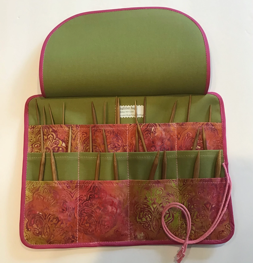 Circular Needle Case Organizer, Knitting Storage, Gift, Accessories, Holder, Gift For Her