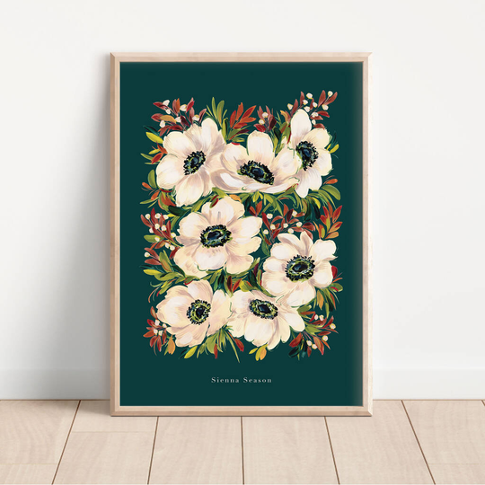 Sienna Season Art Print