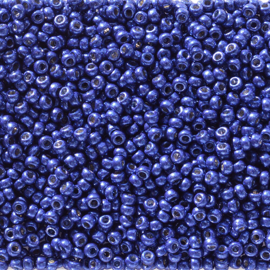 Miyuki Seed Beads 11/0 Duracoat Galvanized Navy Blue 11-5111 Round Beads, Glass Size 11