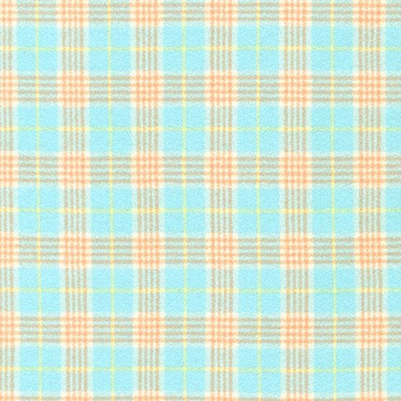 Mammoth Organic Flannel Srkf-20540-215 Surf From Robert Kaufman - Priced/Sold By The Half Yard