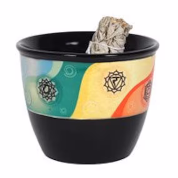 Chakra Smudge Bowl - 13 cm