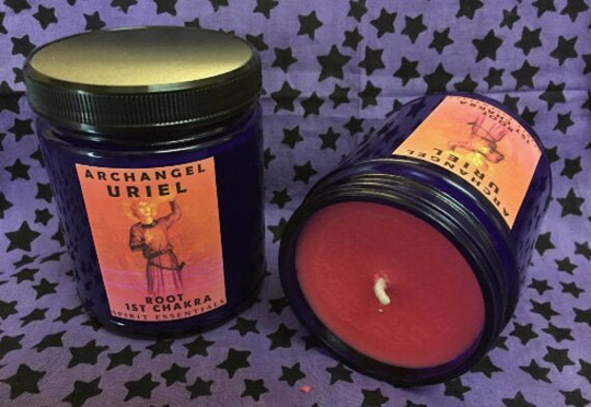 1st Chakra Scent Candle - Archangel Uriel