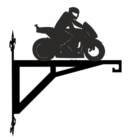 Moto Gp Modern Contemporary Hanging Bracket