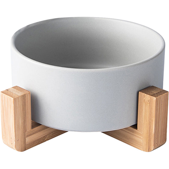 Lifcausal - Succulents Planter Pot with Stand Hydroponics Plant Pot with Legs Vegetables Herbs Ceramic Planters Cylinder Flower Pot Storage Container