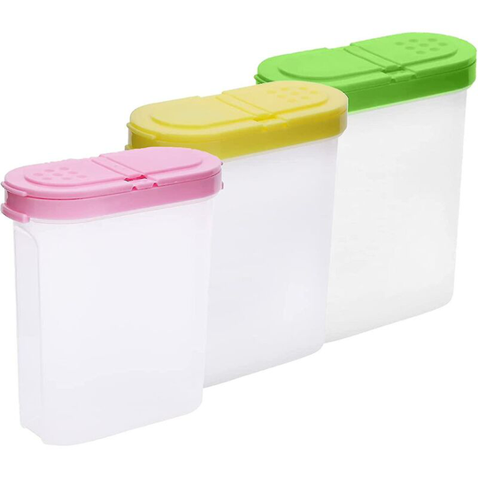 Spice Container Spice Shaker Bulk Cans Spice Storage Spice Jars Kitchen Seasoning Bottles