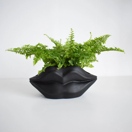 Concrete Lip Planter | Plant Pot Artistic Design House Warming Gift