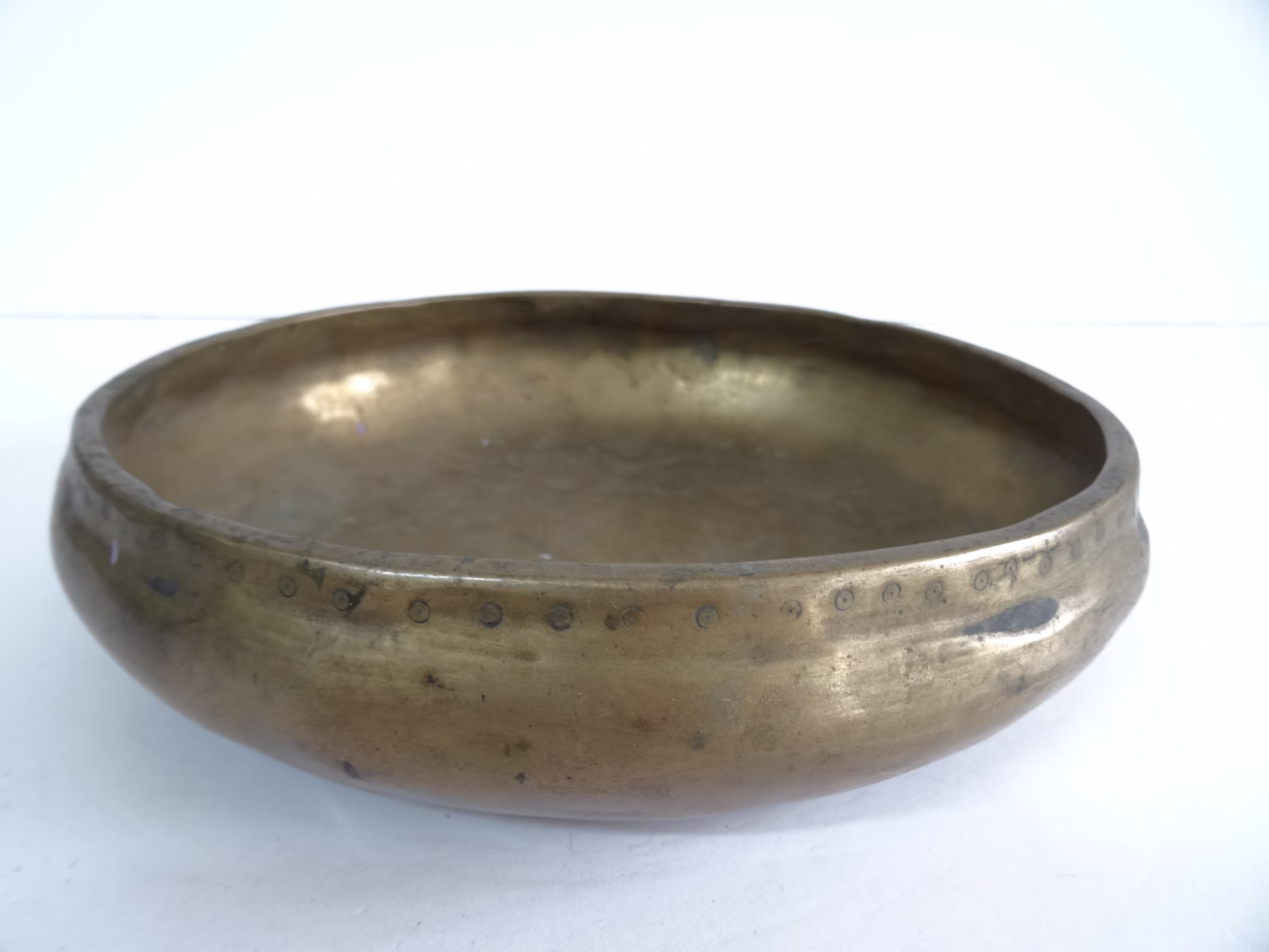 Antique Shaman Mandala Ritual Medicine Singing Bowl Yoga Earth Magic Sound Therapy F4