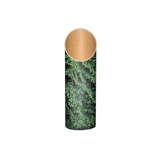 Yoga Mat Storage Tube | Cedar, Holder, Prop Storage, Designer Tube, Workout Equipment & Organization, Home Gym Decor