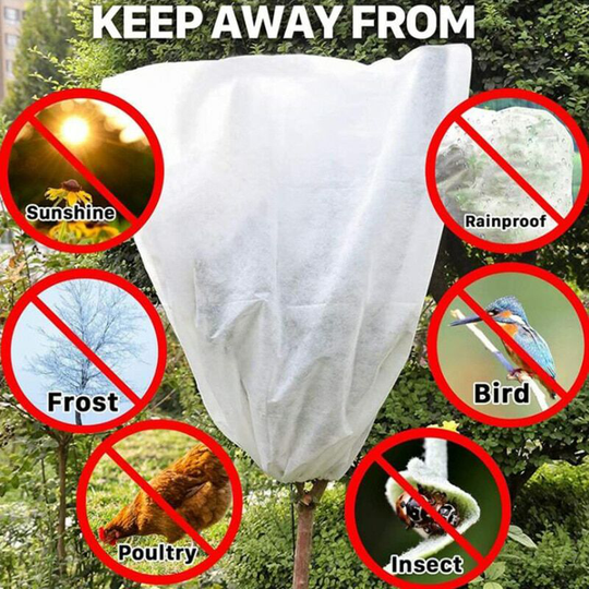3pcs Warm Plant Cover Shrub Protective Bag Frost Protection for Yard Garden Plants Small Tree Winter Against Cold