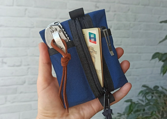 Pocket Organizer, Edc Pocket Organizer For Cordurа Tool, Edc , Edc Slip Case, Notebook Wallet, Zippered