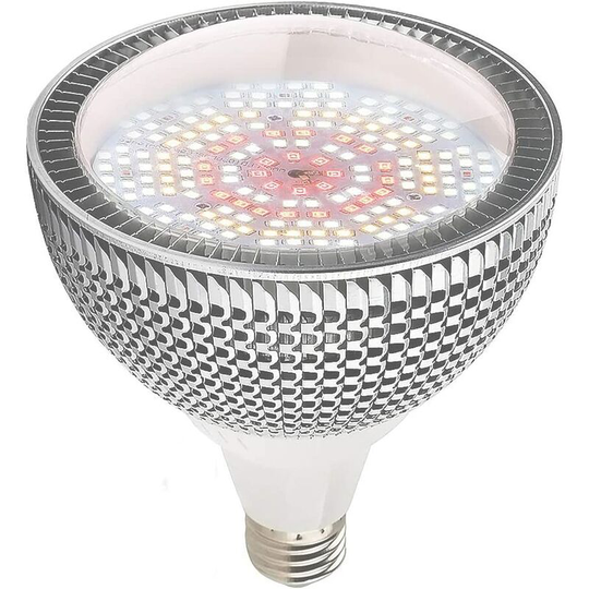 150W led Grow Light Bulb, 200 LEDs Full Spectrum led Plant Light, E27 Horticultural Lamp Daylight White Lamp for Indoor Plants, Gardening